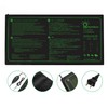 Hyindoor 10"x20.75" Heat Mat with Thermostat Garden Heater, Germination Mat,
