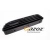 Gazoz Performance Replacement Glossy Black Side Grill Grille Fender Vents
