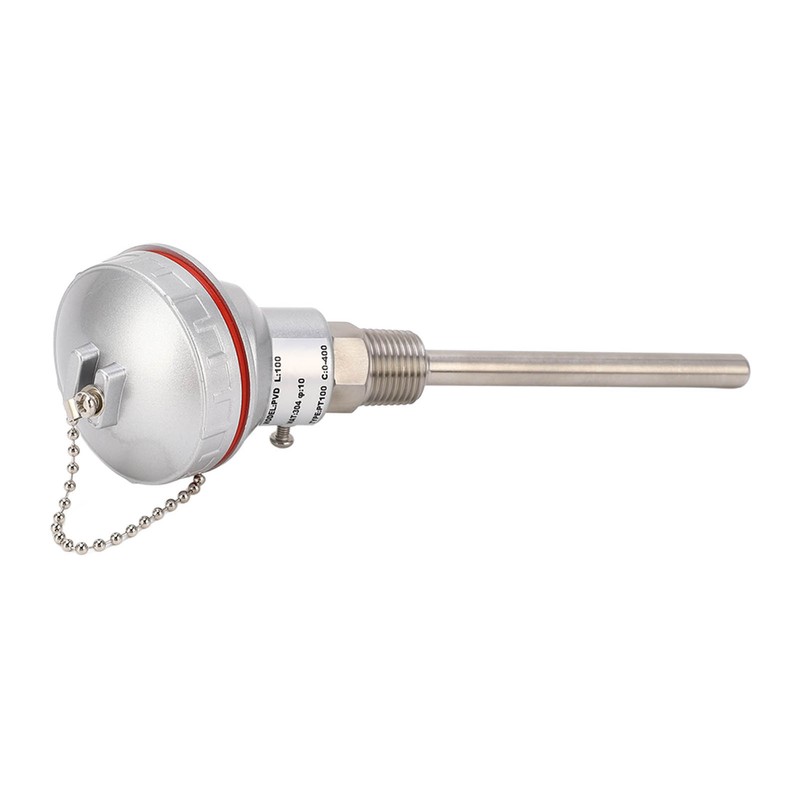 PT100 Temperature Sensor Probe 10 X 100mm PT1/2in Thread 3W