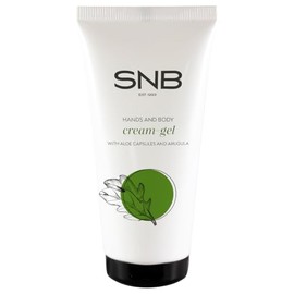 SNB Professional Hand and Body Cream Gel 50 ml with Aloe Capsules and Arugula Extract Hand Care & Body Care for Very Dry and Cracked Skin with 94% Natural Ingredients