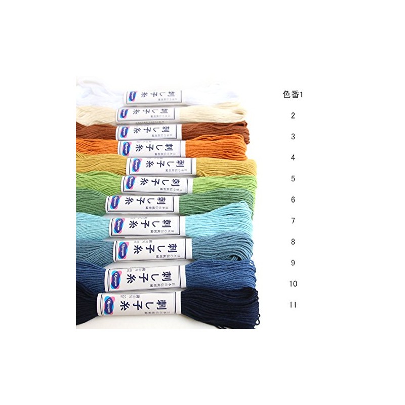 Olympus OS-3 Sashiko Brown 20m Skein Thread