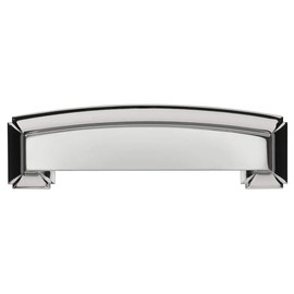 Hickory Hardware P3234-CH 3-Inch and 96mm Bridges Cabinet Cup Pull, 3-Inch, Chrome