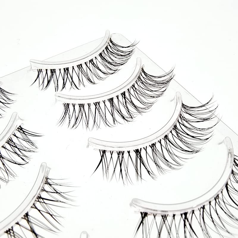 CLEAR EYELASH Natural False Eyelashes Matsueku 4 Pairs (Dazling Eye)