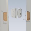 SILENTLOK Adjustable Patio Door Hinges | Vertical & Horizontal Adjustment