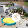 Set of 4 Zen Garden Accessories Mini Zen Garden Tool