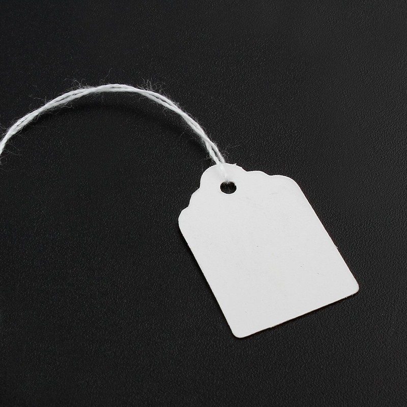 Pack of 300 Labels with Thread Price Labels Price Tags