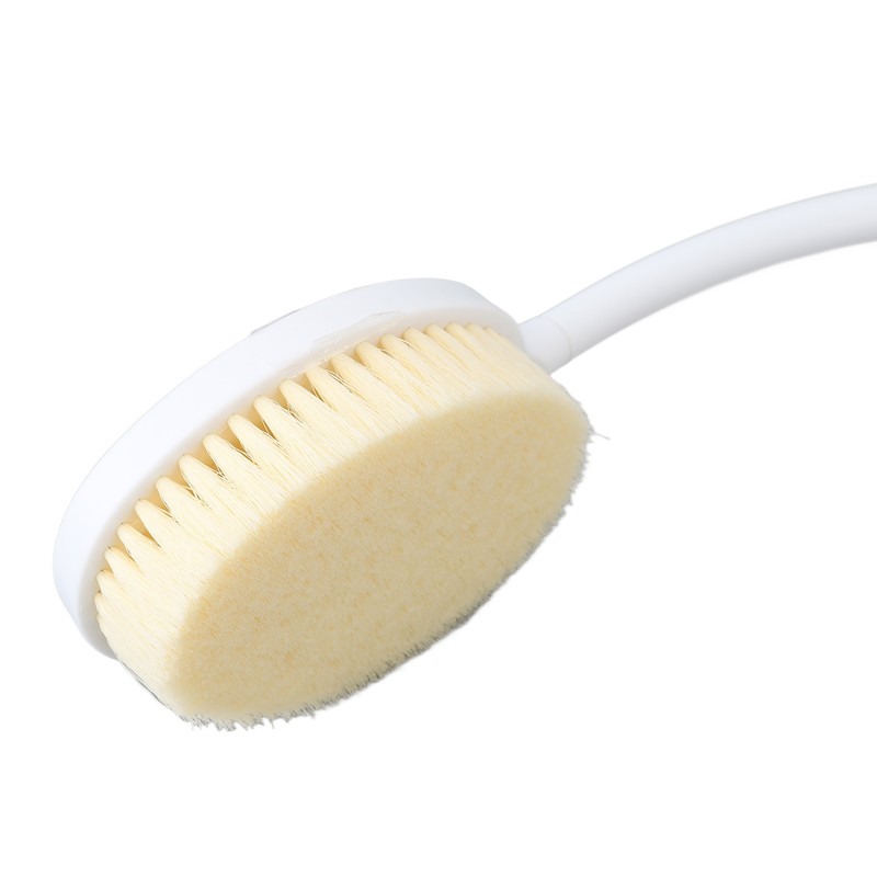 Curved Back Scrubber U Shaped Bendable Back Bath Brush with