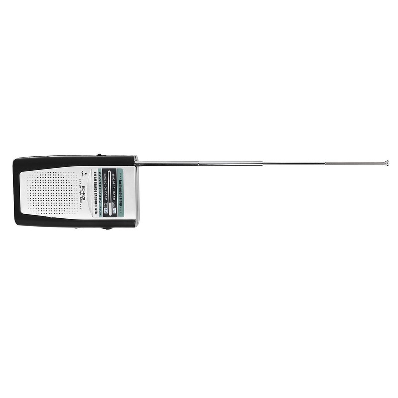 Multifunctional AM FM Portable Pocket Radio Battery Operated AM FM