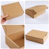 7x5x2 Brown Cardboard Corrugated Boxes 30 Pack, Small Shipping Boxes