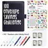 „ÄêFaddish„Äë100 envelope savings books + unlimited writing pencils for easy
