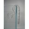 JARDLI Glass Lily Pipe Spin Outflow for Aquatic Plants Tank