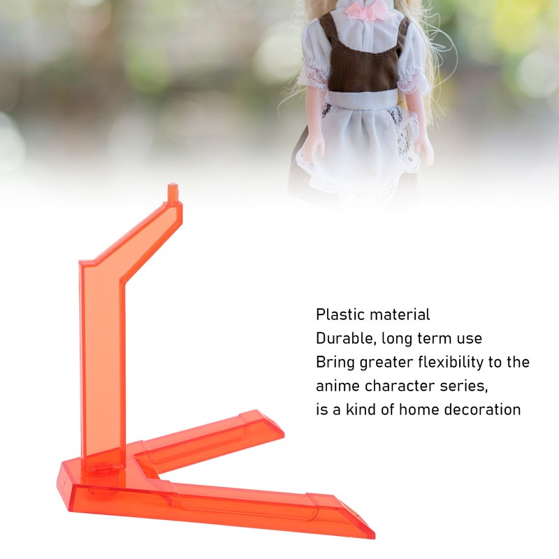 10pcs Action Figure Display Stand Multipurpose Plastic Flexible Figure Holder