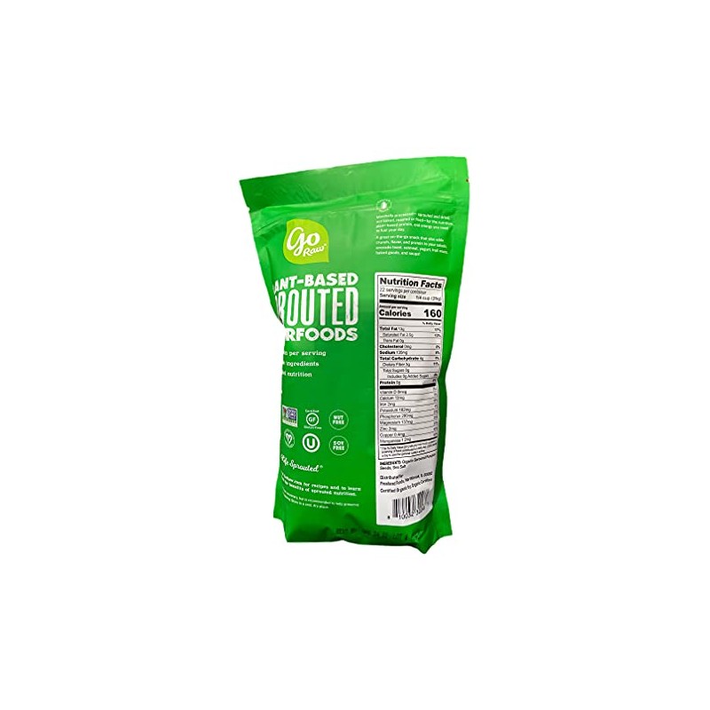 Pumpkin Seeds with Sea Salt, Sprouted & Organic, 22 oz.