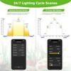 hygger Smart Aquarium Light, Bluetooth LED Light with App Control,