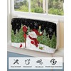 Christmas Indoor Air Conditioner Covers, Christmas Snowman Xmas Tree Snowflake