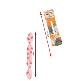 Hair Bun Maker Deft for Twister, 8Pcs Flexible Donut Bun Lazy Curler,Deft Twister Polka Dot Donut Hair Bun Quick Lazy French Hair Curler,Lazy French Twist Hair Curler,Hair Curler Lazy French Twister