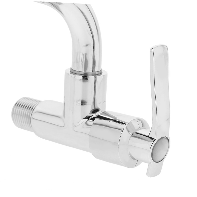 Operitacx Single Cold Water Faucet for Kitchen Wall-Mounted Quick-Open Modern