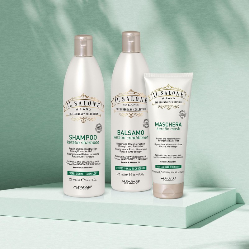Il Salone Milano Keratin Shampoo 500 ml - Shampoo for