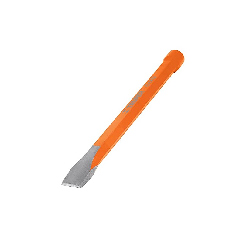 Truper C-1X12, Cincel de corte frío, acero al cromo vanadio,