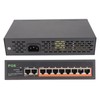 PoE Switch 8 Ports 10/100Mbps 90W RJ45 Adaptive Port LED