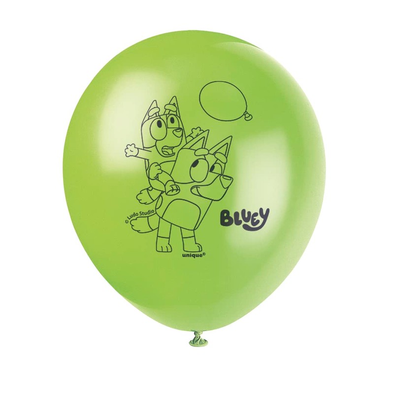 Bluey 12" Latex Balloons - 8ct