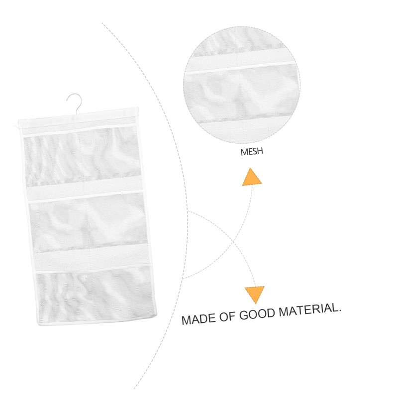 Alipis Pocket Bath Organizer Shower Floor Standing Bathroom Organizer Bag