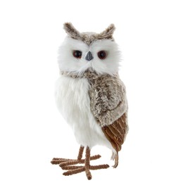 Kurt S. Adler Gray and Brown Owl Ornament, 13.5-Inches, Multi-Colored