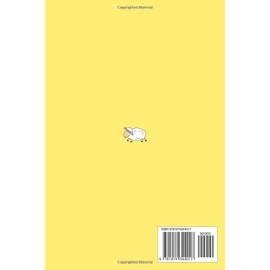  My Journal: Sheep (Yellow) 6x9 - BLANK JOURNAL with NO LINES - SKETCHBOOK with unlined pages for drawing and writing on blank paper