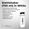 GymBeam GymBeam Edelstahl Protein Shaker C 750 ml, auslaufsicher, BPA-frei,