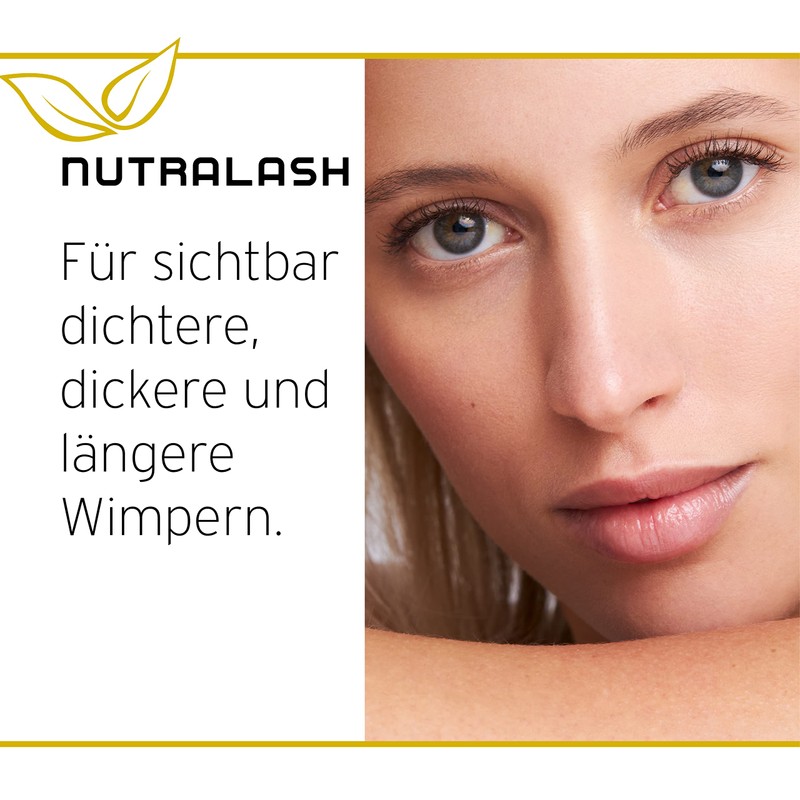 Nutralash Eyelash Active Eyelash and Eyebrow Serum Made in Germany