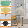 Hsyile Contemporary Modern Creative Floor Lamp with a Table,Suitable for