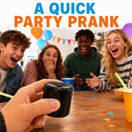 Battery-Free Squeeze Fart Noise Maker Prank Toy for Parties & April Fools
