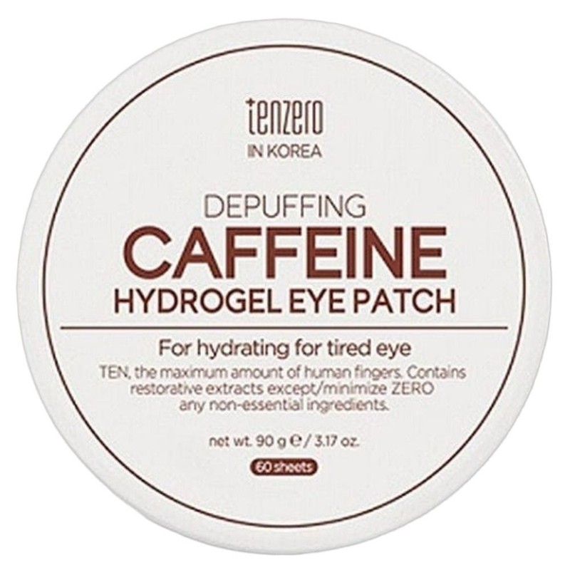 Ten Zero Daily Facial Moisturizing Patch Depuffing Caffeine Hydrogel Eye