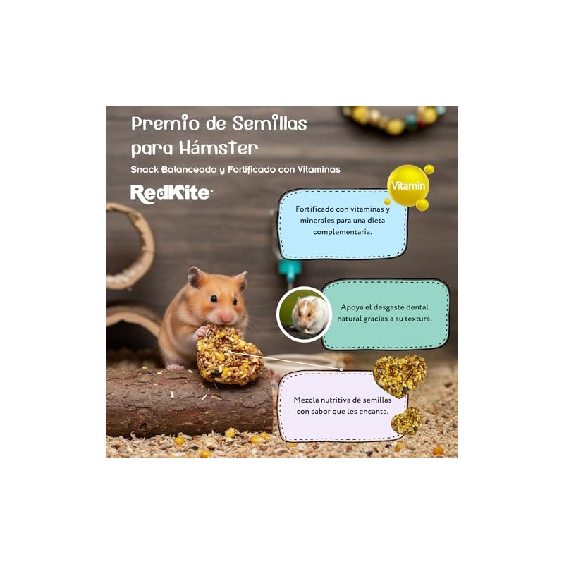 PREMIO DE SEMILLAS P/HAMSTER - 2 PZ