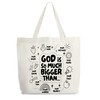 Levitatinyear Christian Canvas Tote Bag for Women, God Is So