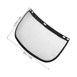 NOLITOY Lawnmower Mask Face Mask Woodworking Dust Mask Face Guard Safety Mask Products Safety Mask Protective Mask Equipment Protective Accessories Mask for Dust Iron Yellow