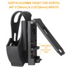 Handcuff Holder, Wear-resistant Handcuff Case with Quick Release, Moulded Handcuffs,