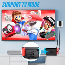 ZHITING Netzteil für Switch,Ladegerät für Switch,Ladekabel AC Adapter 15V 2.6A PD Typ C Ladegerät,Unterstützt TV-Modus,für Switch/Switch Lite/Switch Dock/Switch Pro Controller,Schwarz