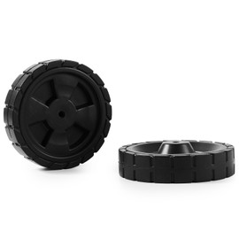 PG-40406S0L 7 Inch Grill Wheels Replacement Parts for Kenmore Wheels 146.34611410 146.34461410 PG-40406S0L-SE Thermometer 146.23680310 Permasteel PP-20007-AM Fiesta Grill Accessories BBQ Wheel 2Pcs