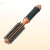 Round Brush With Boar Bristle, 36 mm, Removable Partition Pin Toy