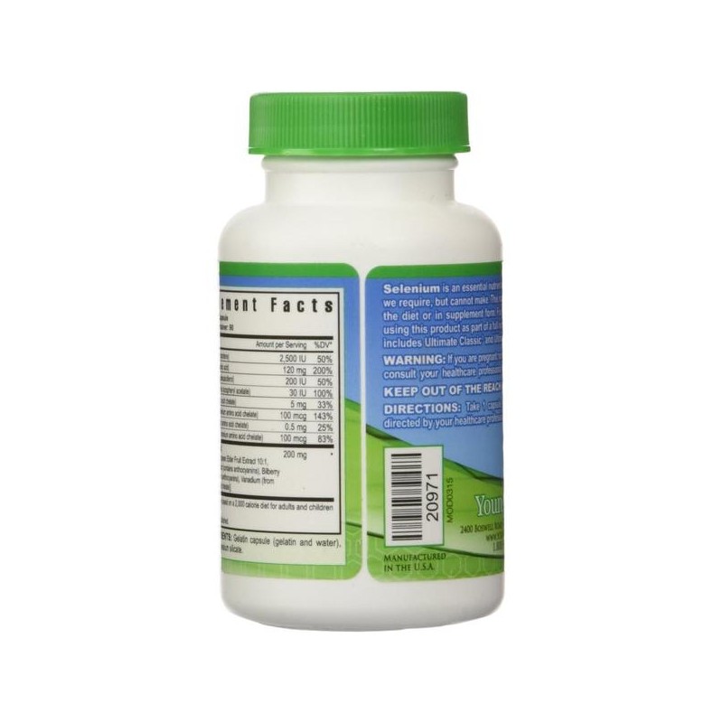 [해외직구] 영제비티 얼티메이트 셀레늄 90캡슐 2팩 Youngevity ULTIMATE SELENIUM -
