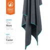 Lifeventure Recycled Soft Fibre Travel Towel - Compact, Lightweight, Quick-Drying