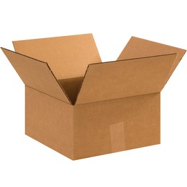 BOX USA Shipping Boxes Medium 12"L x 12"W x 6"H, 25-Pack | Corrugated Cardboard Box for Packing, Moving and Storage 12126