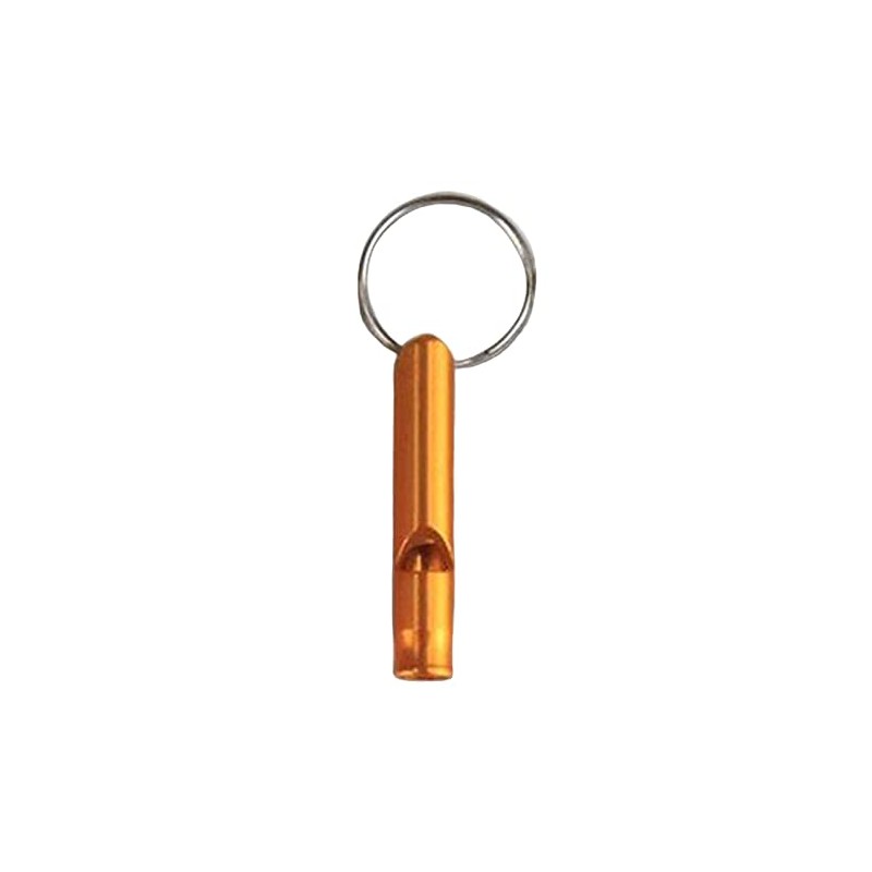 QUINTRA 5 Pieces Small Aluminium Whistle Wilderness Activities Fire Pipe