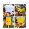 Comederos Automático Para Pollos ,gallo,codorniz, 6 Piezas