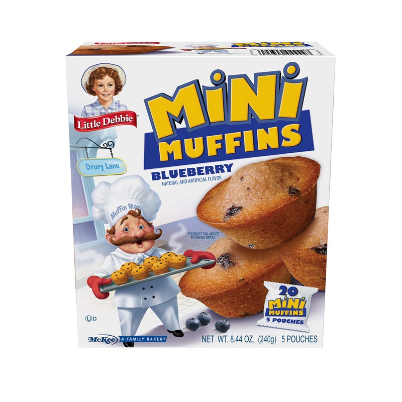 Little Debbie Mini Muffin Bundle, 1 Box Chocolate Chip Mini