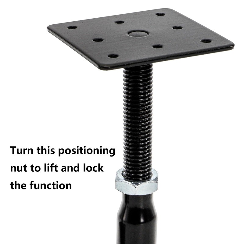 Yarlung 4 Pack Adjustable Support Jacks for Floor, Heavy Duty