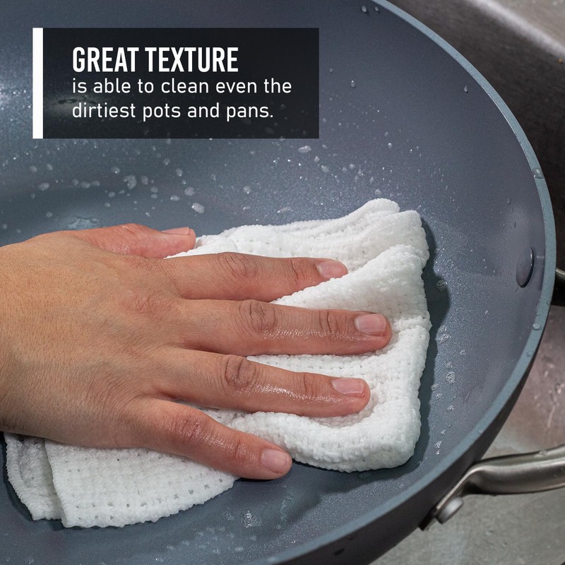 Country Cottons Old Fashion 100% Cotton Dishcloths - Set of