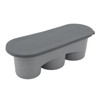 Hollow Cylinder Ice Cube Tray Quick Release Silicone High Low