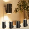 NIORSUN Night Lights Plug into Wall, Dimmable with 3 Color